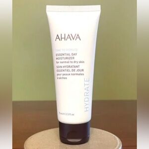 AHAVA Essential Day Moisturizer Normal to Dry Skin 2.5 oz 75ml Full Size ~ New❤️